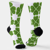 Chaussette Saint Patrick's day scintillant parties scintillan (Angulaire)