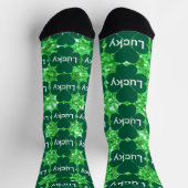 Chaussette Saint Patrick's day scintillant parties scintillan (Haut)