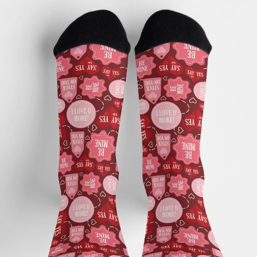 Chaussette Saint Valentin (Haut)