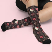 Chaussette Saint Valentin Candy Chocolates
