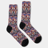 Chaussette Saint-Valentin Chien Caniche (Droite)