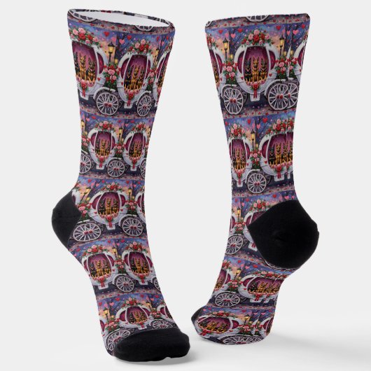 Chaussette Saint Valentin Chien de Berger Allemand (Angulaire)