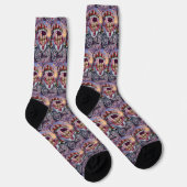 Chaussette Saint-Valentin Chien Havanais  (Droite)