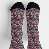 Chaussette Saint-Valentin pour chien Carlin (Haut)