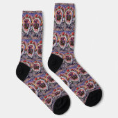 Chaussette Saint-Valentin pour chien teckel (Droite)