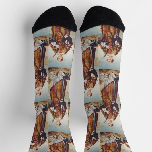 Chaussette Saint Vincent of Saragossa Deacon and Martyr (Haut)