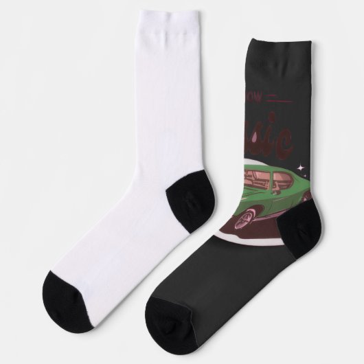 Chaussette Salon de voitures classiques (Gauche)