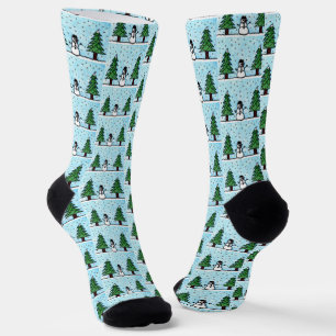 Chaussette Salutations Snowman