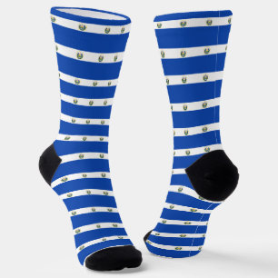 Chaussette Salvador Chaussettes, patriotique Salvador Drapeau