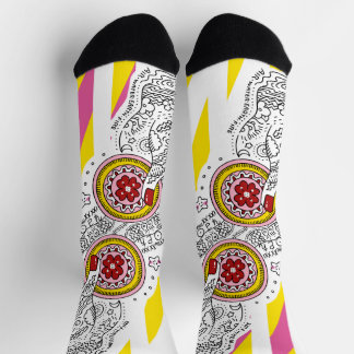 Chaussette Sana Tarot - Two of Pentacles