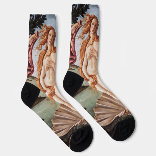 Chaussette Sandro Botticelli - Naissance de Vénus (Droite)