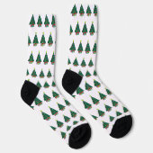 Chaussette Sapin de Noël cosy (Droite)