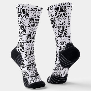 Chaussette Sauver les enfants, sauver des vies