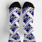 Chaussette Sauvez Les Baleines Bleues Parce Que Nous Les Avon (Haut)