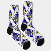 Chaussette Sauvez Les Baleines Bleues Parce Que Nous Les Avon (Droite)