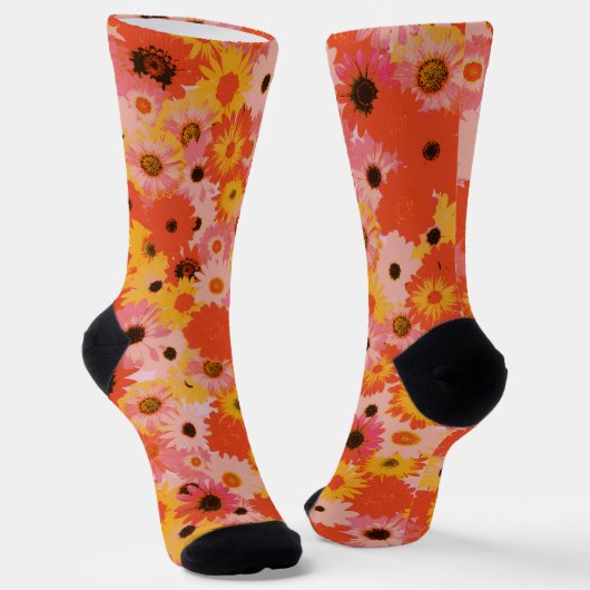 Chaussette "Say it in Flowers" Socks (Angulaire)