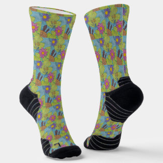 Chaussette Scène d'étang - Chaussettes de sport