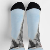 Chaussette Schnauzer (Giant, Standard) Peinture - Chien Art (Haut)