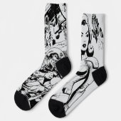 Chaussette SCI-FI Classic Lite Grey Socks (Gauche)