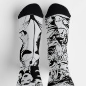 Chaussette SCI-FI Classic Lite Grey Socks (Haut)