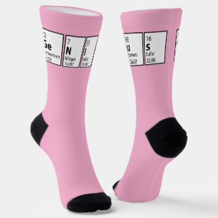Chaussette Science du génie Nerd