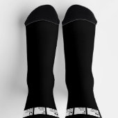 Chaussette Science du génie Nerd (Haut)