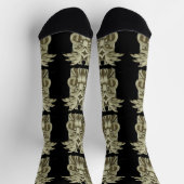 Chaussette Sculpture Tiki taillé Tonnerre (Haut)