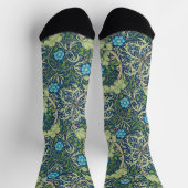 Chaussette Seaweed, William Morris (Haut)