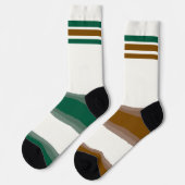 Chaussette Secretly Mismatched Socks Brown (Gauche)