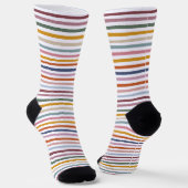 Chaussette Sentiers Echo Striped Sustainable Socks - Multicol (Angulaire)