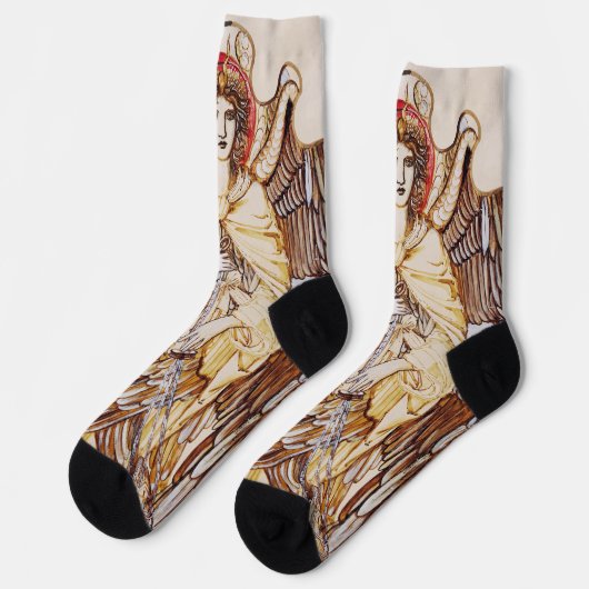 Chaussette Seraphim Angel entourent le trône divin (Gauche)