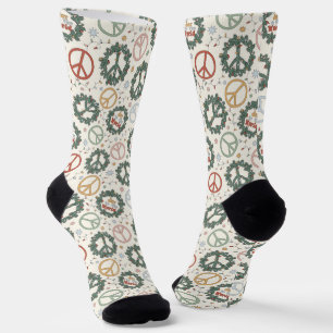 Chaussette Serments de paix et joie pour le Motif mondial