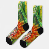 Chaussette Serpent Arc-en-ciel (Gauche)