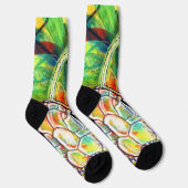 Chaussette Serpent Arc-en-ciel (Droite)