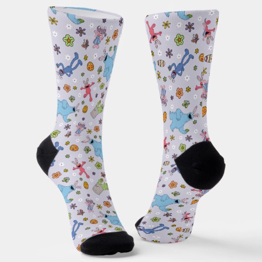 Chaussette Sesame Street Bunny Motif (Angulaire)