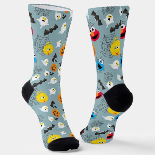 Chaussette Sesame Street Cute Motif Halloween (Angulaire)