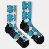 Chaussette SGE Blue "Star of Life" Ems chaussettes (Droite)