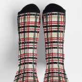 Chaussette Shabby Chic Motif Vintage (Haut)