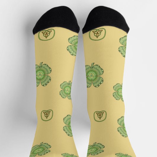 Chaussette Shamrock celte (Haut)
