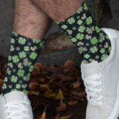Chaussette Shamrock Clover Green St. Patrick's day