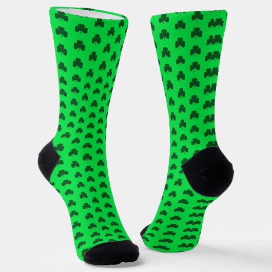 Chaussette Shamrock de la Saint Patrick (Angulaire)