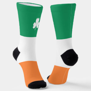 Chaussette Shamrock irlandais Jour de la Saint Patrick