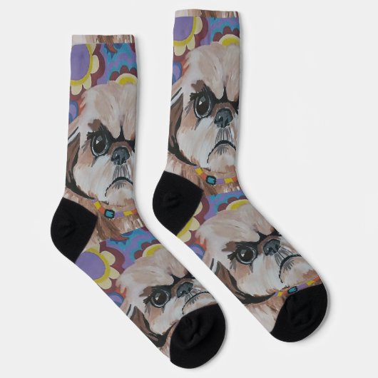 Chaussette Shi Tzu Crew Socks (Droite)