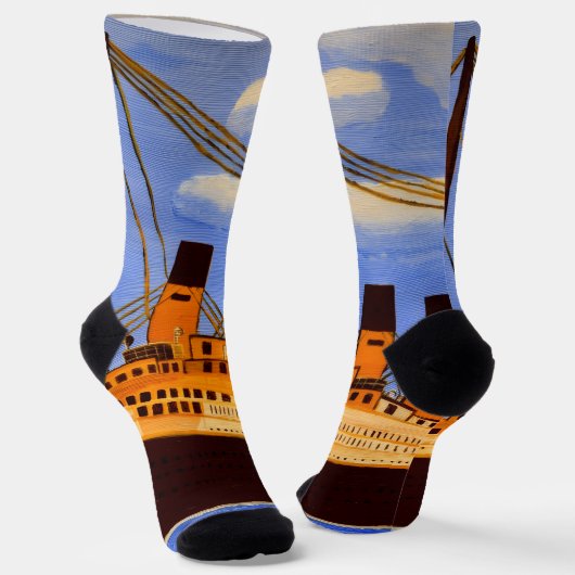 Chaussette Ship Titanic socks  (Angulaire)