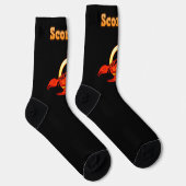 Chaussette signe du Scorpion (Droite)