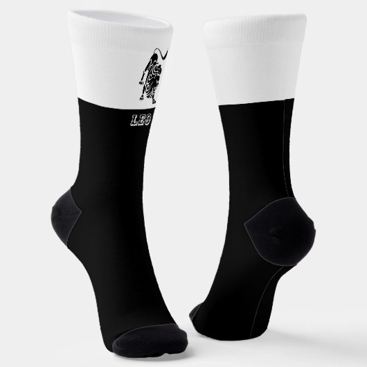 Chaussette signe Zodiac Leo (Angulaire)