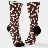 Chaussette Silhouettes osseuses - Conception minimale de chie (Angulaire)
