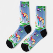 Chaussette Silken Windhound Noël (Gauche)