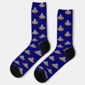Chaussette Silly Alien and Spaceship (Gauche)