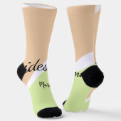 Chaussette SIMPLE MINIMAL ajouter votre nom bridesmaid C pers (Angulaire)